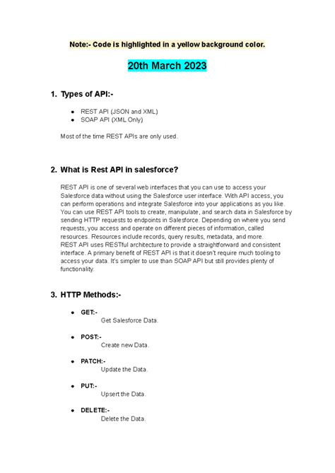 REST API Overview for ASWB Bachelors Exam - Key Concepts and Methods ...