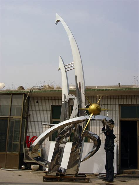 【案例】许昌不锈钢雕塑设计规划定制厂家（图）_雕塑厂家-站酷ZCOOL