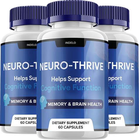 Amazon.com: (3 Pack) Neuro Thrive Brain Supplement, Neuro Thrive for ...