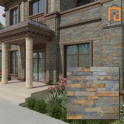 Top Exterior Elevation Wall Tiles Designs