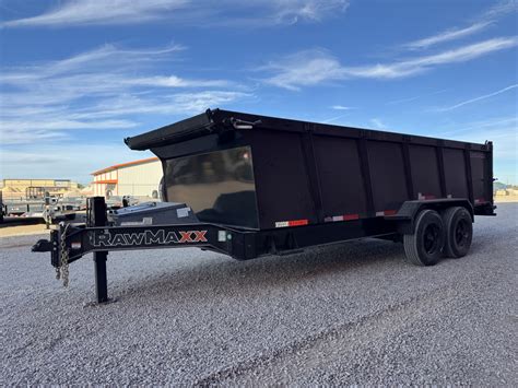 New 2026 RawMaxx LTX - 18' X 83" BP DUMP TRAILER Dump Trailer for sale in El Paso, TX