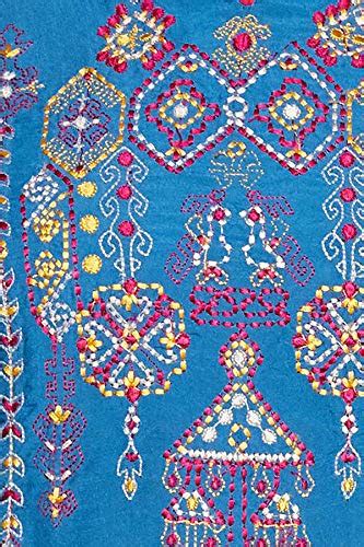 Buy Rangriti Women's Ethnic Blue Kurta (Size_M) at Amazon.in