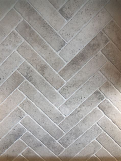 Stone Tile Bathroom Floor, Herringbone Bathroom Floor, Brick ...