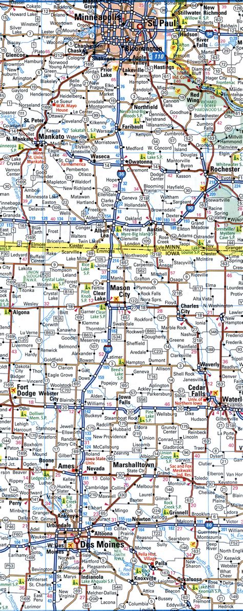 Iowa Road Atlas
