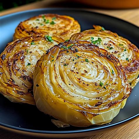 Oven Roasted Garlic Cabbage Steaks 30 Minutes Ultimate Delicious
