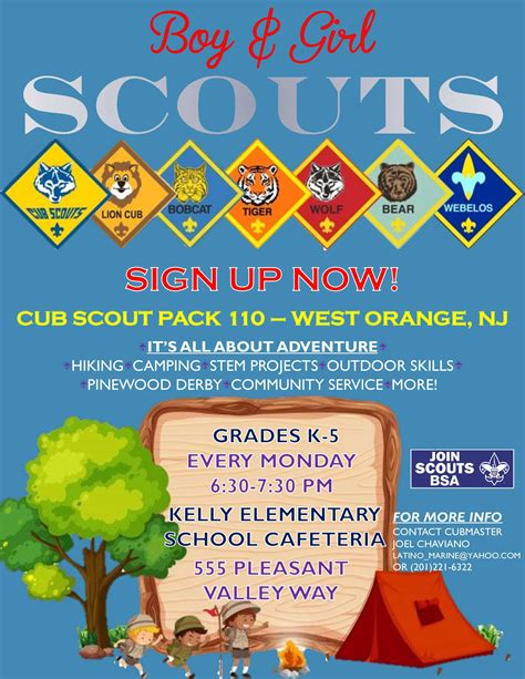 Cub Scout Pack 110 - West Orange, NJ Patch