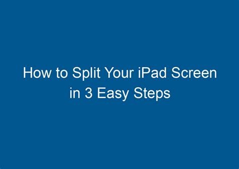 How to Clear Split Screen On iPad 的图像结果