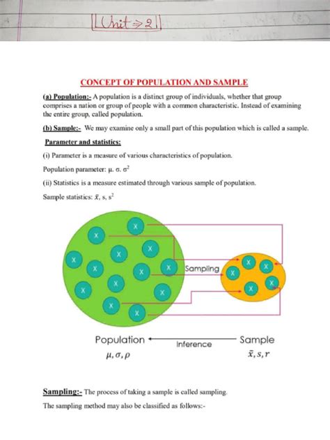 maths unit 2 | PDF | Sampling (Statistics) | Statistics