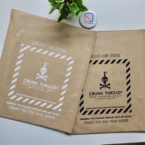 Plain & Printed Paper Courier Bags – Packnest
