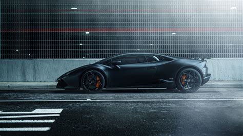 Lamborghini Huracan Vellano MC Matte Black 4K Wallpaper - HD Car ...
