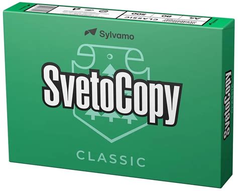 Бумага офисная SvetoCopy, формат А4, 500 листов, для принтера, белая ...