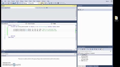 VB.NET Draw Line 的图像结果