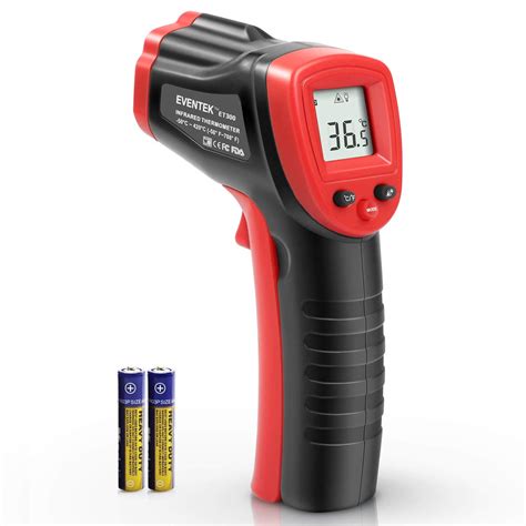 Infrared Thermometer, Eventek IR Laser Thermometer, Non-Contact Digital ...