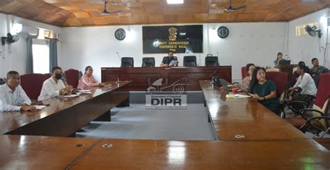 MON DISTRICT TASK FORCE ON IMMUNIZATION HELD A MEETING | DIPR Nagaland ...