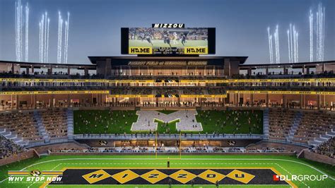 Mizzou stadium project to include enclosed end zone seats, concessions