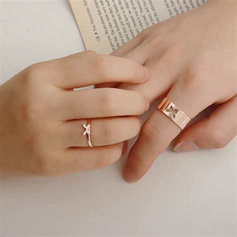 Butterfly Rose Gold Ring – memoriesss