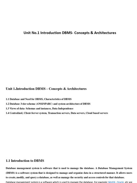 Image result for DBMS Introduction