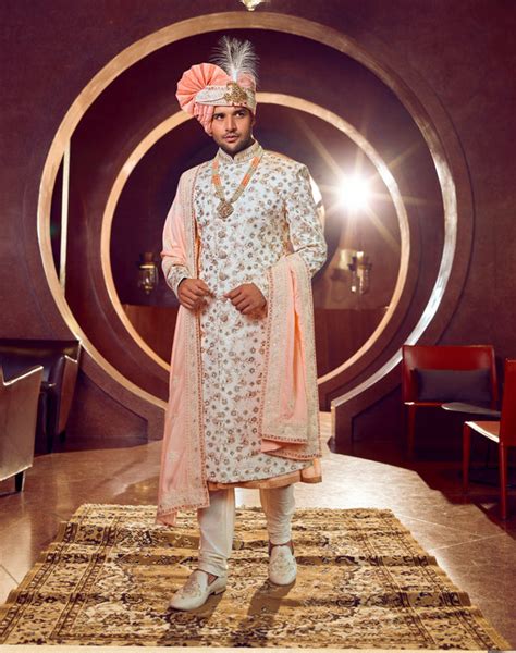 Buy Ethnic Wedding Sherwani for Men Online | Shreeman