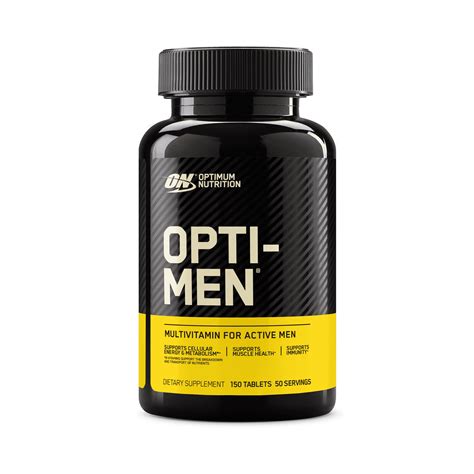 Optimum Nutrition Opti-Men Multivitamin (150ct) - Walmart.com