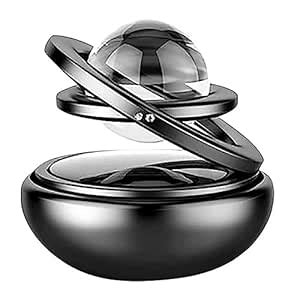 State Zen Car Dashboard Solar Car Perfumes And | Double Ring Crystal ...