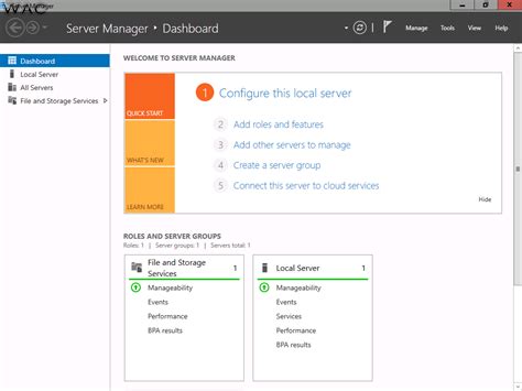 Server Manager for Windows 7 的图像结果