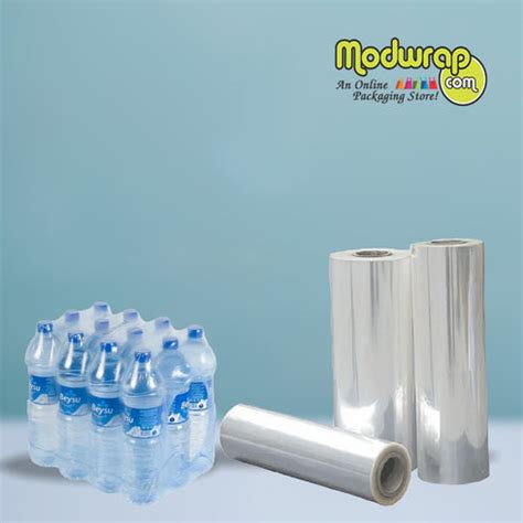 Transparent LDPE Shrink Film | LDPE Shrink Film Roll – modwrap