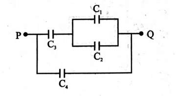 If each capacitor of 18 μ F arranged as shown in figure below, then the ...