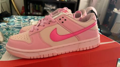 Triple Pink Dunks, are they real? : r/LegitCheck