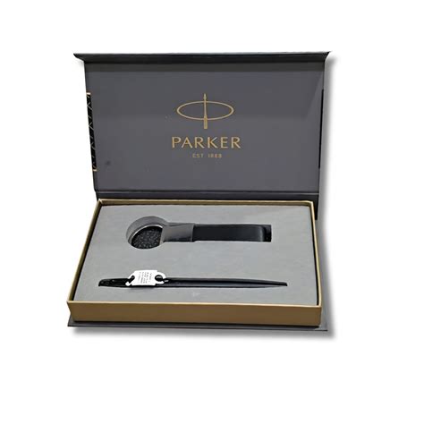 Parker Insignia Matte Black BT Ballpen with Key Chain – Pen Store