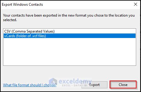 Image result for How to Convert VCF to CSV Securely