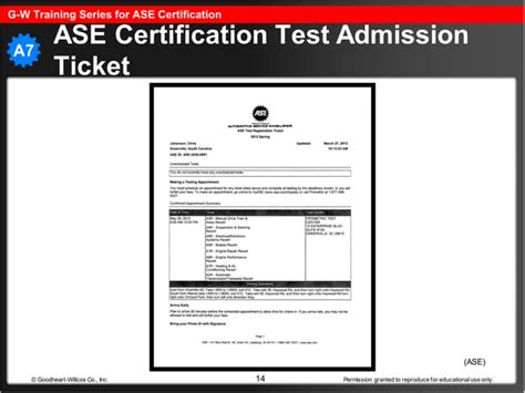 ASE Certification Tips 的图像结果