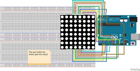 Image result for 8X8 Matrix and Keypad with Arduino