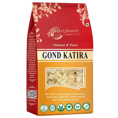 BrijBooti Gond Katira (800 Gr) | Tragacanth Gum Crystals | Kathila Gum ...
