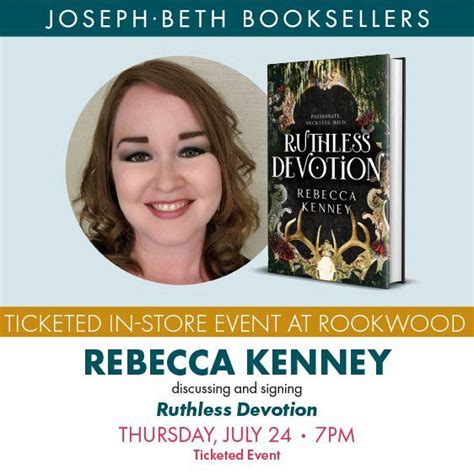 Rebecca Kenney discussing and signing Ruthless Devotion, 2692 Madison ...