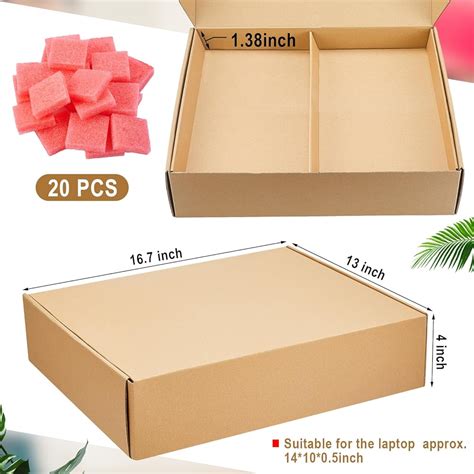 Yeaqee 16.7 x 13 x 4 Inches Laptop Shipping Box India | Ubuy