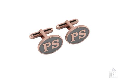 Personalised Cufflinks for Men – Krysaliis Solid Silver