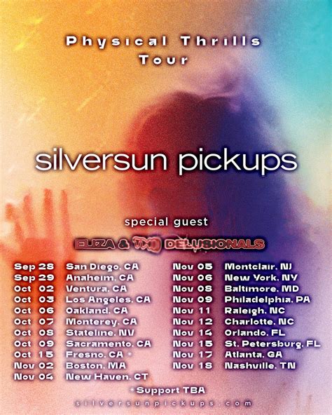 Physical Thrills Tour | Fall 2022 – Silversun Pickups