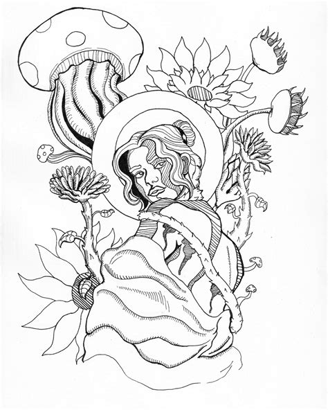 How To Draw Mother Nature Step By Step