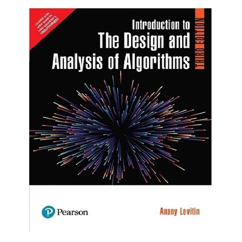 Introduction To The Design And Analysis Of Algorithms | By Anany ...