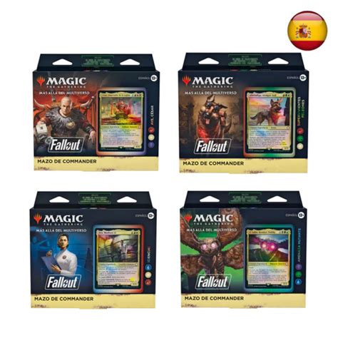 Magic - FALLOUT - Set de mazos de Commander (Español)