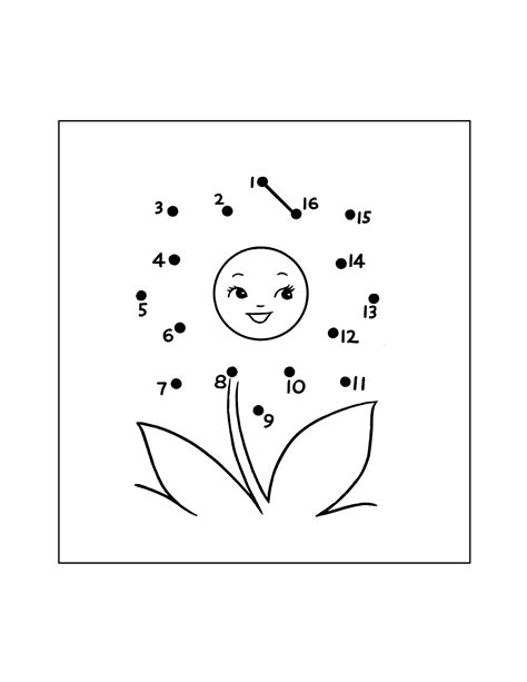 Connect the Dots Printables - Printable Coloring Pages. FREE