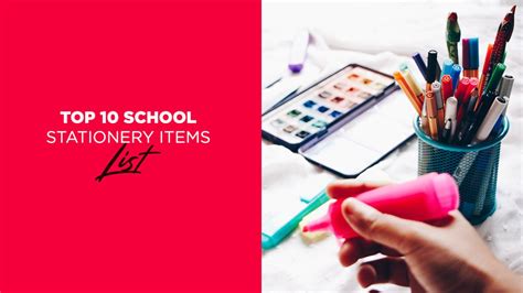 Stationery List for School 的图像结果