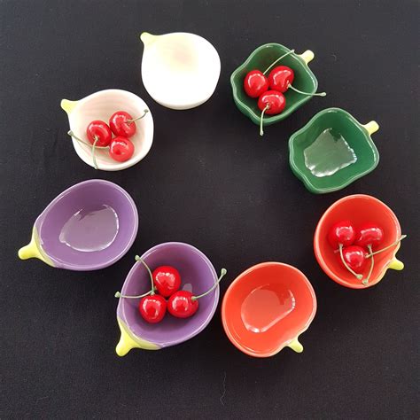 Pier 1 Imports Vegetable Shaped Dip Bowls, Set of 8, Charcuterie Board ...