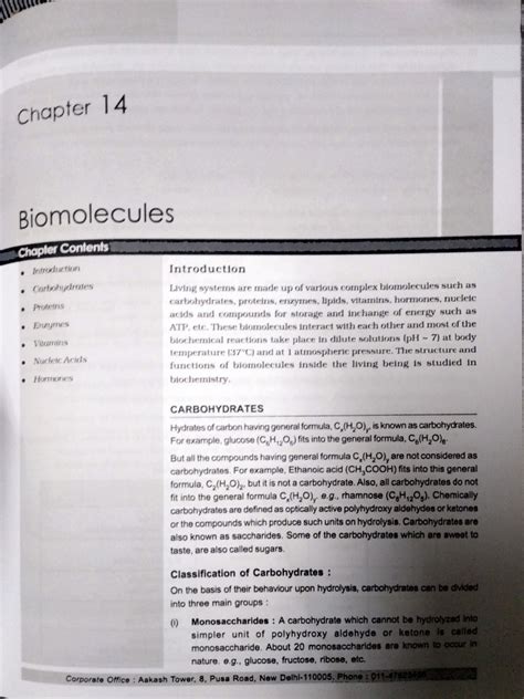 Image result for Biomolecules Class 12th