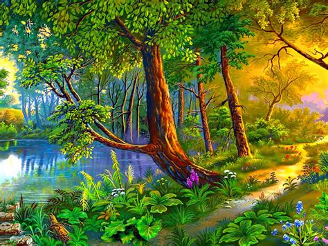 [100+] Beautiful Painting Wallpapers | Wallpapers.com