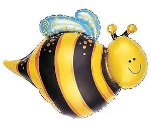 Atpata Funky Jungle Theme Animal Foil Balloons (Bee) : Amazon.in: Toys ...