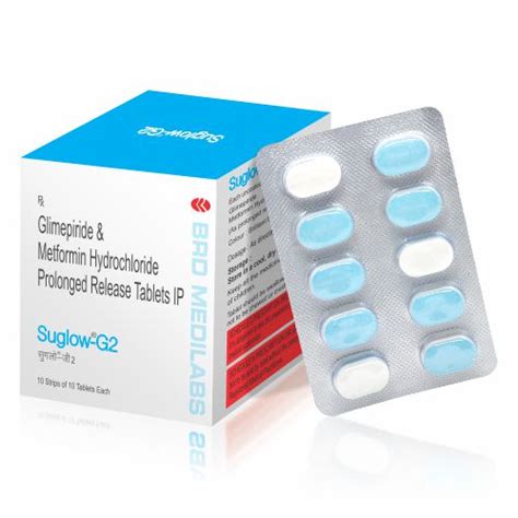 SUGLOW-G2 Tablets BRD Health Sciences