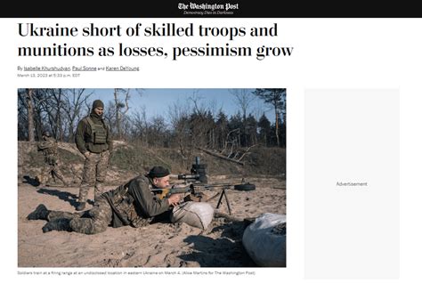 安危新闻-美官员质疑乌军反攻能力，乌克兰还剩多少可战之兵？或许超出想象 ...