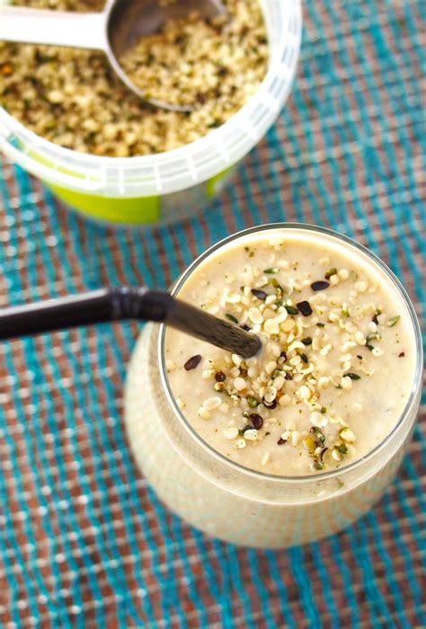 Avocado Smoothie with Hemp Seeds | The Worktop