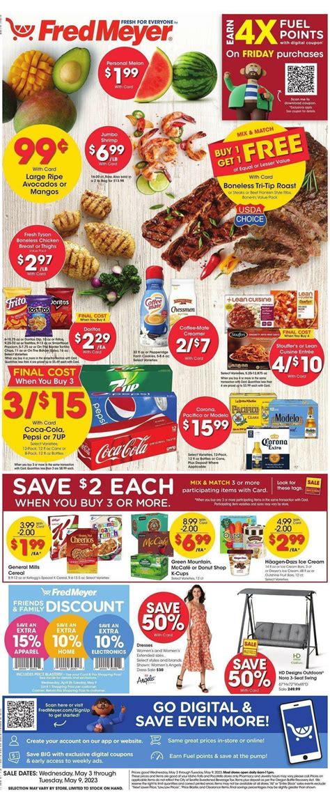 Fred Meyer Weekly Ad & Specials from May 3
